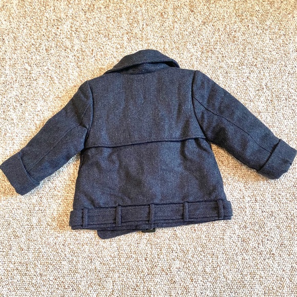 Nellystella Riley Wool Coat color Graystone - Picture 6 of 8